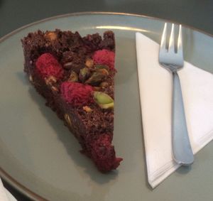 Veganer Schokokuchen :) at Südlicht Cafe in Cologne