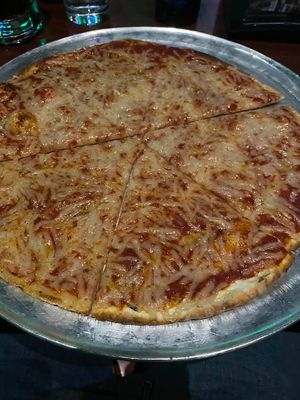 vegan pizza at Colony Grill in Milford