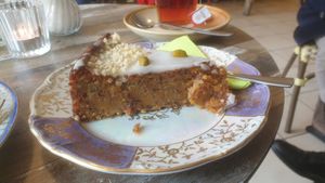 Karotten-Nusskuchen at Lilli's Kuchenwerkstatt in Saarbrucken