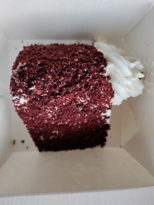 Red velvet cake to go at Soul Veg(etária)  in Nairobi