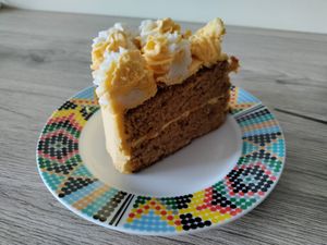 Carrot cake awesomeness! at Soul Veg(etária)  in Nairobi