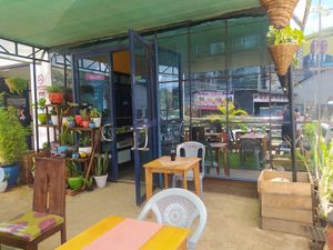 Exterior seating area at Soul Veg(etária)  in Nairobi