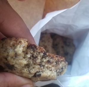 Choc chip cookies. Yummy. at Soul Veg(etária)  in Nairobi