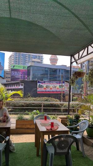 Terrace at Soul Veg(etária)  in Nairobi