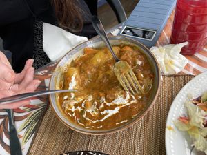 Curry that came with Swahili plate  at Soul Veg(etária)  in Nairobi