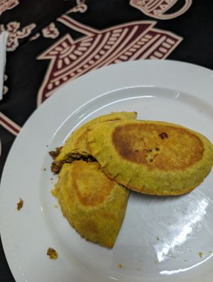Jamaican patties at Soul Veg(etária)  in Nairobi