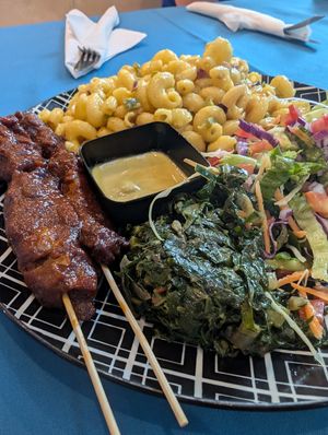 Soul food plate at Soul Veg(etária)  in Nairobi