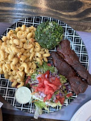 Soul vegetarian platter  at Soul Veg(etária)  in Nairobi