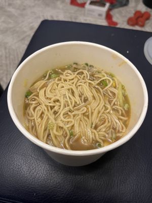 Spicy vegan miso ramen  at Zabon Ramen in Torrance