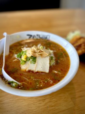 Vegan Spicy Miso Ramen  at Zabon Ramen in Torrance