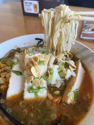 Spicy miso ramen   at Zabon Ramen in Torrance