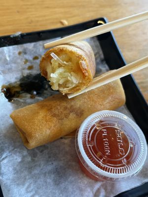 Spring rolls.   at Zabon Ramen in Torrance