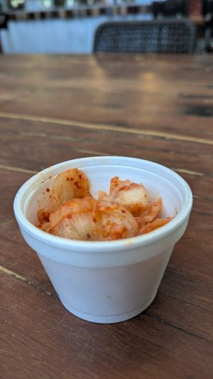 Kimchi at Zabon Ramen in Torrance