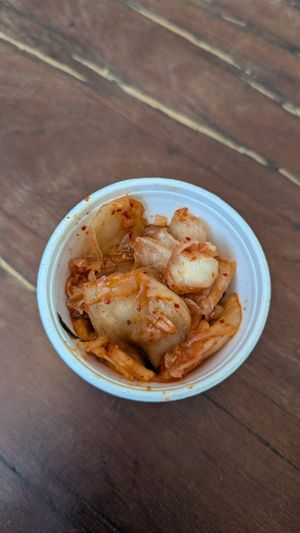 Kimchi at Zabon Ramen in Torrance