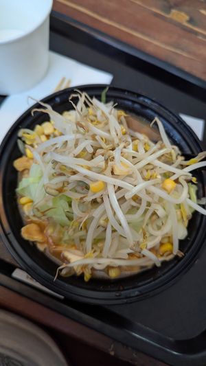 Vegan ramen with extra veggies at Zabon Ramen in Torrance