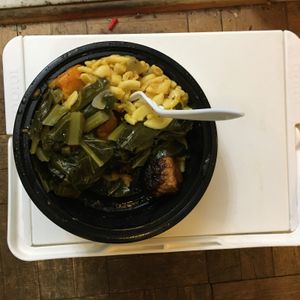 Takeout dish at Uptown Veg in New York City