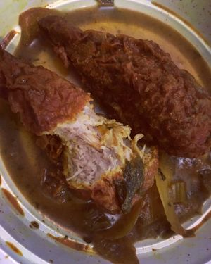 curry tofu wings  at Uptown Veg in New York City