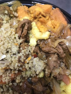 Just order the drumsticks  at Uptown Veg in New York City