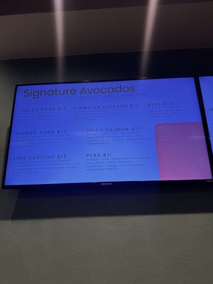 Menú   at Stuffed Avocado Shop - Old San Juan in San Juan
