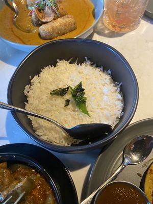 Rice  at Meesha in Seattle