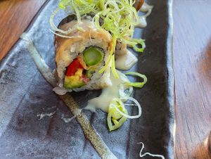 Dragon roll  at NaRa-Ya in Washington