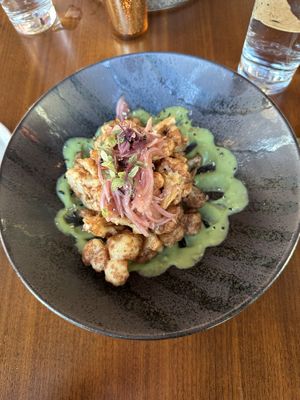 Crispy cauliflower   at NaRa-Ya in Washington