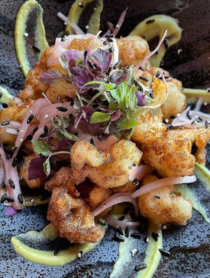Crispy cauliflower   at NaRa-Ya in Washington
