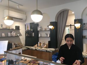 Counter at Matchaful in New York City