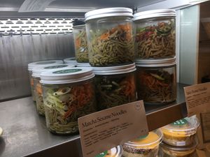 Vegan noodles at Matchaful in New York City