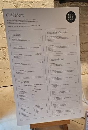  at Matchaful in New York City