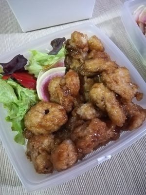 Soy Protein Rice Bowl (take away) at Tenzo in Tokyo