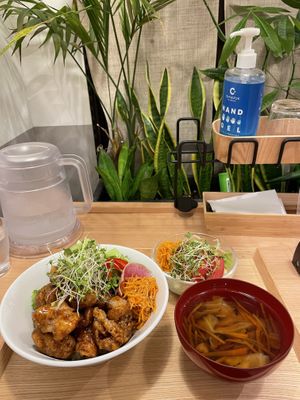 Lunch combo   at Tenzo in Tokyo