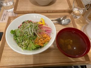 Salad at Tenzo in Tokyo