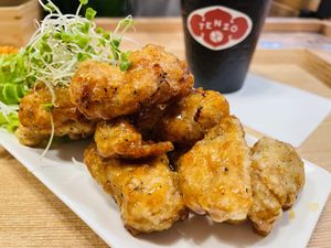 Soy nuggets!  at Tenzo in Tokyo