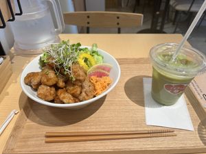 Soy protein bowl  at Tenzo in Tokyo
