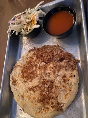 Vegan Pupusas  at El Tamarindo in Washington