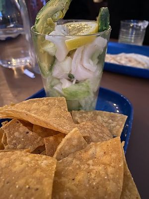 Ceviche de Palmito  at El Tamarindo in Washington