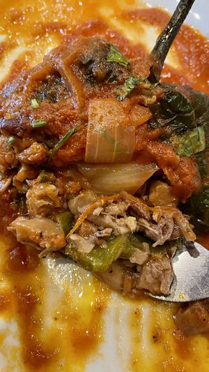 Poblano relleno  at El Tamarindo in Washington