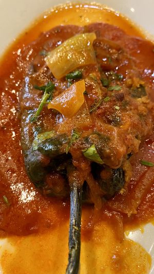 Poblano relleno  at El Tamarindo in Washington