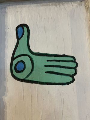 On the wall  at El Tamarindo in Washington