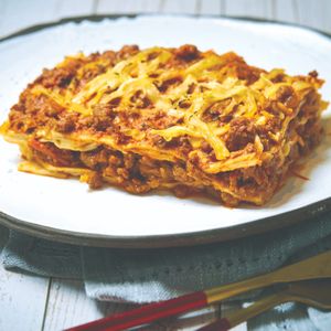 Refeição ultracongelada lasanha bolonhesa at Baobá in Sao Caetano Do Sul