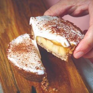 Refeição ultracongelada banoffee at Baobá in Sao Caetano Do Sul