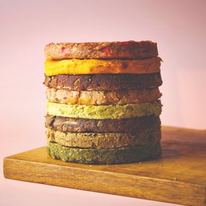 Refeição ultracongelada torre de baoburger at Baobá in Sao Caetano Do Sul