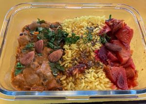 Vegan dahl at Foound in Geneva