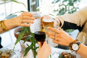 ✨Cheers ! 
We have a large choice of hot and cold drinks at Foound in Geneva