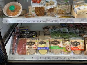 Sausages at Linverd Market in Barcelona