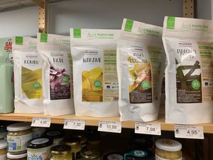 Algae at Linverd Market in Barcelona