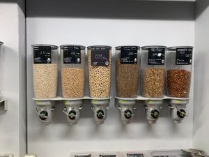 Organic Legumes at Linverd Market in Barcelona