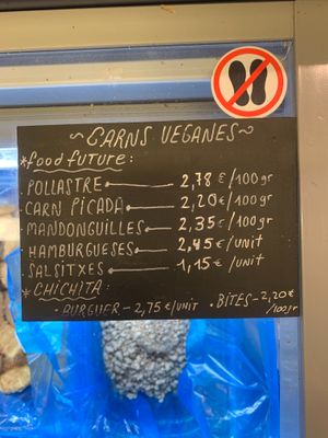 Heura Food at Linverd Market in Barcelona