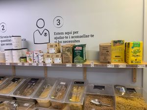 Organic Tea Matcha at Linverd Market in Barcelona